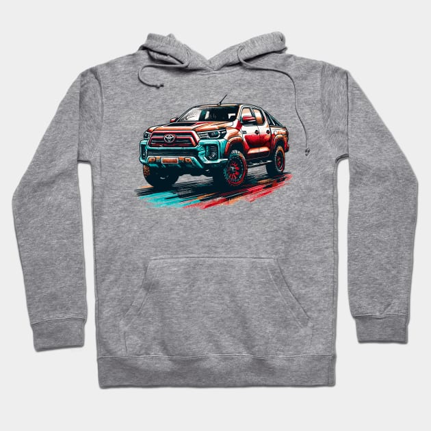 Toyota Hilux Hoodie by Vehicles-Art